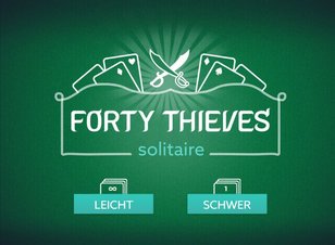 Forty Thieves Solitaire kostenlos spielen bei RTLspiele.de